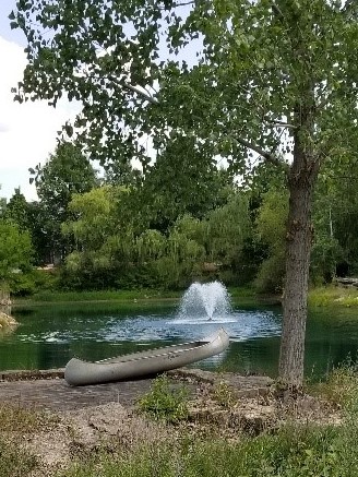 Decorative garden fountain