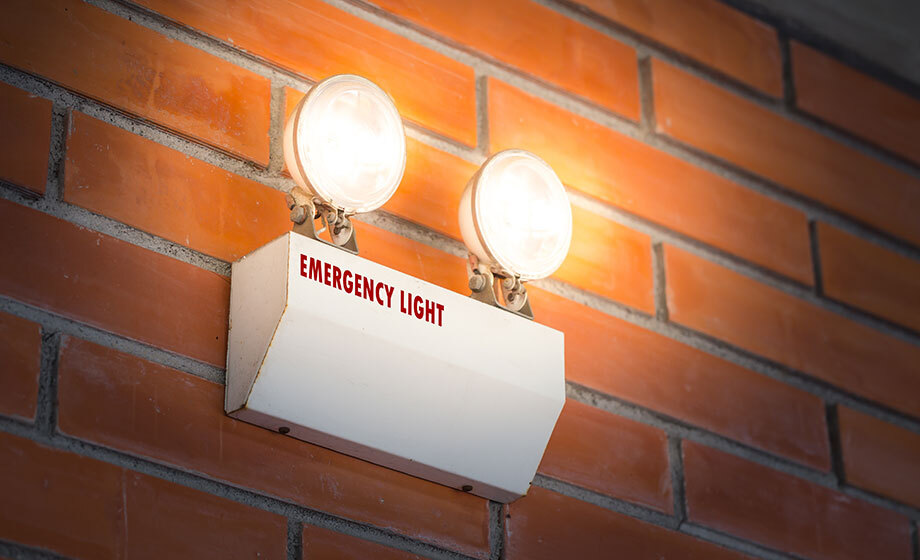 Commercial exit and emergency lighting