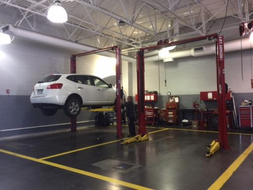 Commercial auto shop electrical work