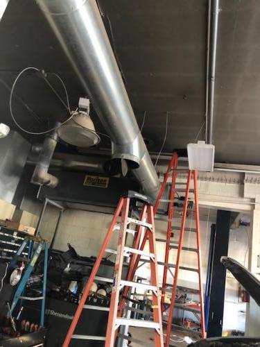 AAMCO commercial electrical installation